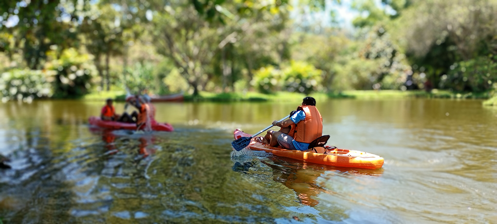Atividades no Lago